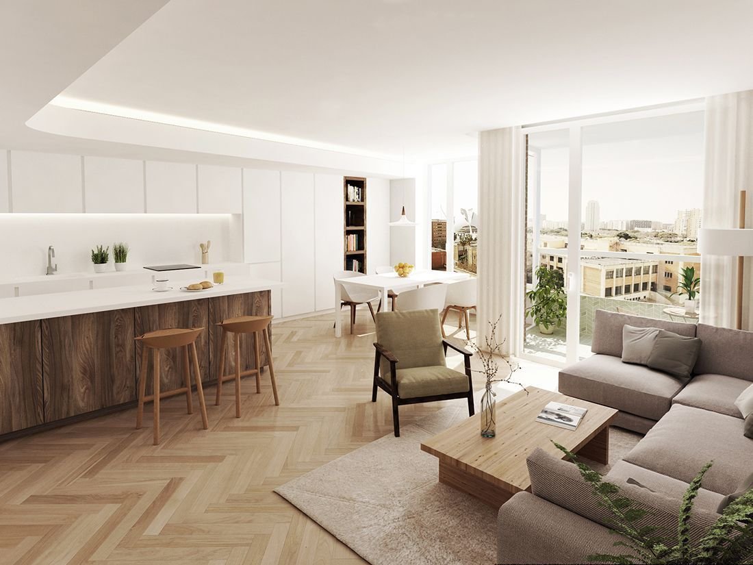 Casa Oliag. Reforma en Valencia. Arquitectos Valencia. Salón