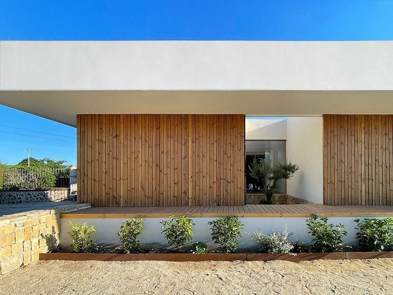 Casa prefabricada de madera. Nodopía Arquitectura y Diseño