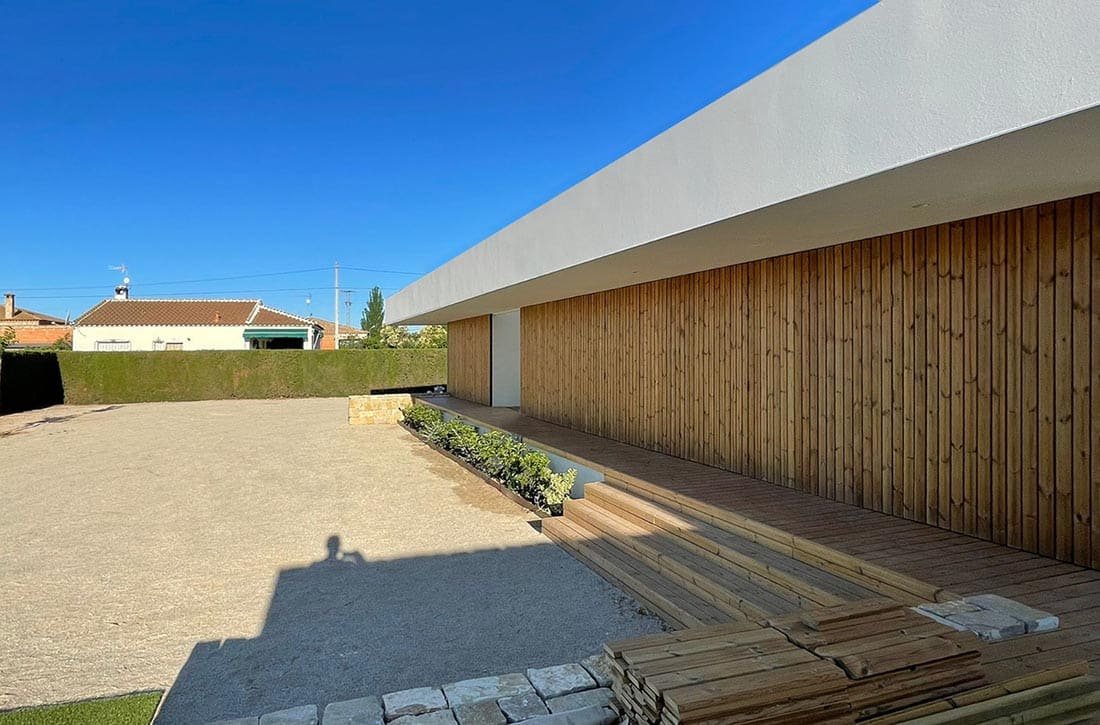 Casa prefabricada de madera. Nodopía Arquitectura y Diseño