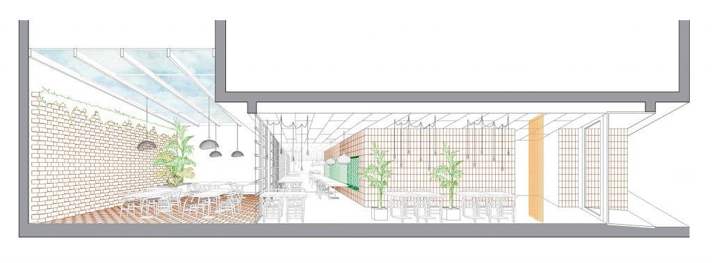 Diseño de restaurante. Nodopía, Arquitectura y Diseño