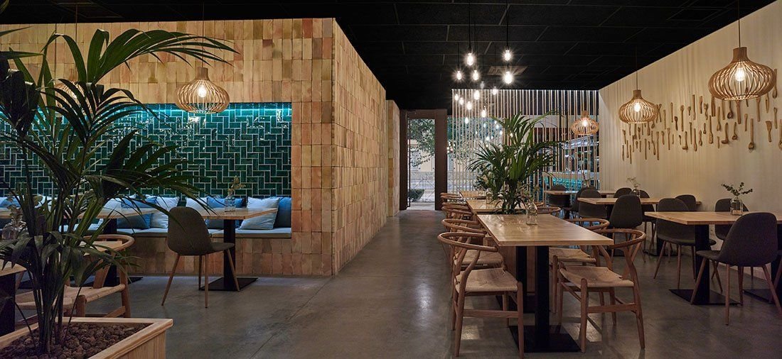 Diseño de restaurante. Nodopía, Arquitectura y Diseño