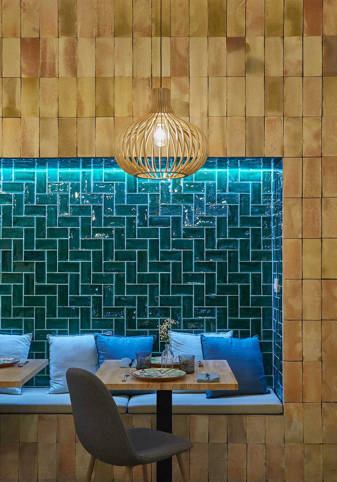Diseño de restaurante. Nodopía, Arquitectura y Diseño