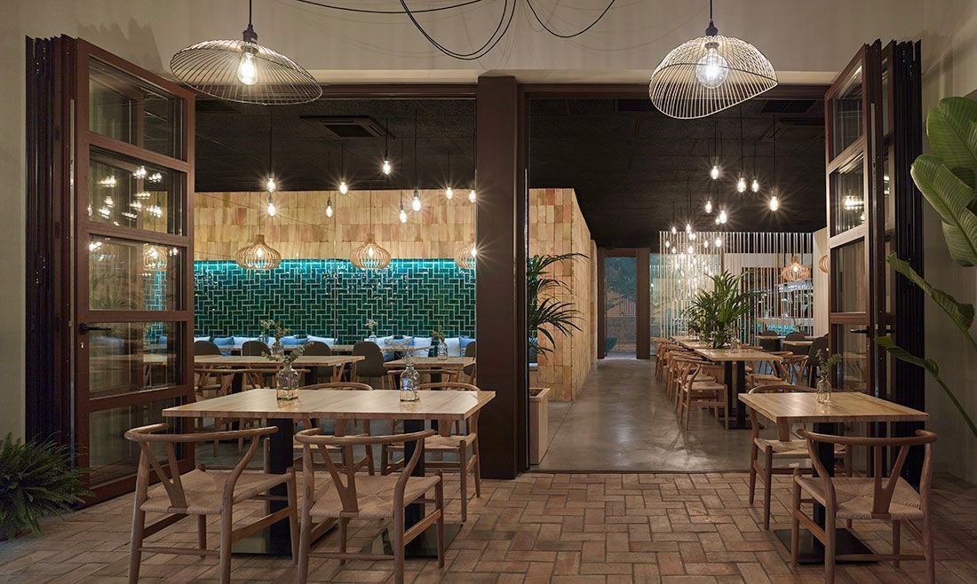 Diseño de restaurante. Nodopía, Arquitectura y Diseño