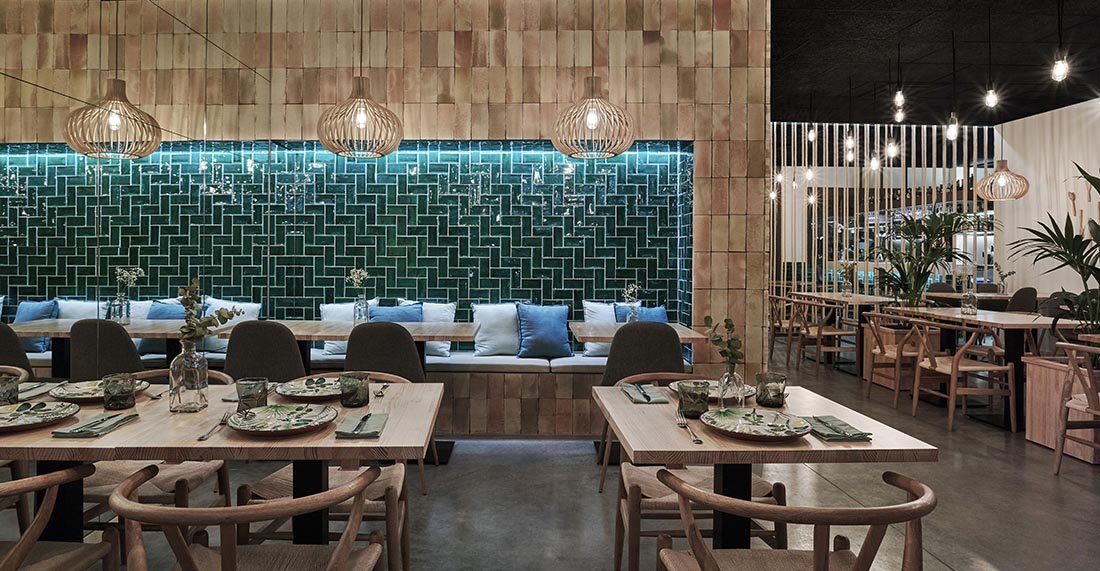 Diseño de restaurante. Nodopía, Arquitectura y Diseño