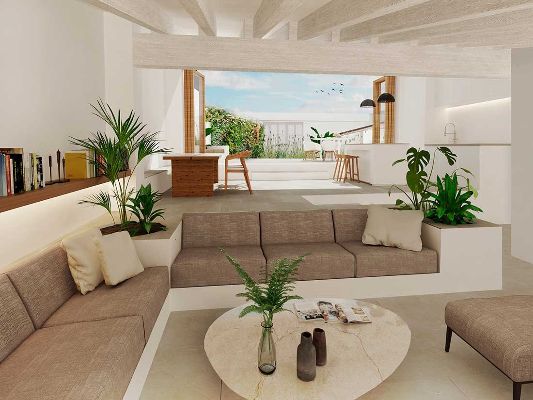 Ático en Valencia. Arquitectura biofílica. Nodopía, Arquitectura y Diseño