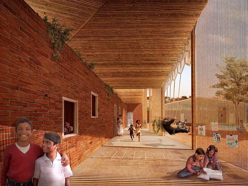 Arquitectura Social. Orfanato. Nodopía, Arquitectura y Diseño
