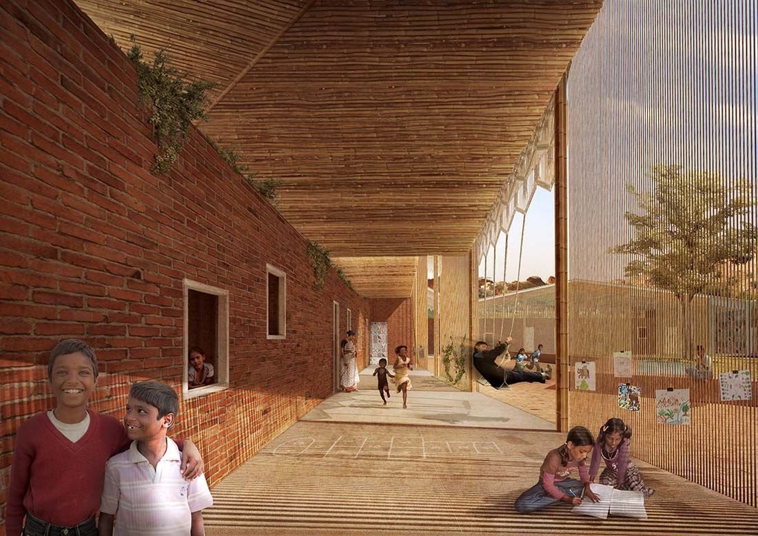 Arquitectura Social. Orfanato. Nodopía, Arquitectura y Diseño