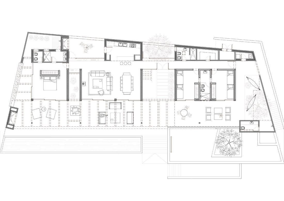 Casa prefabricada bioclimatica. Nodopía Arquitectura y Diseño