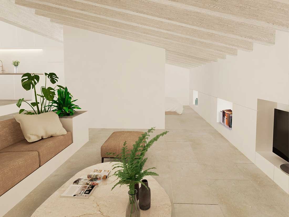 Ático en Valencia. Nodopía, Arquitectura y Diseño