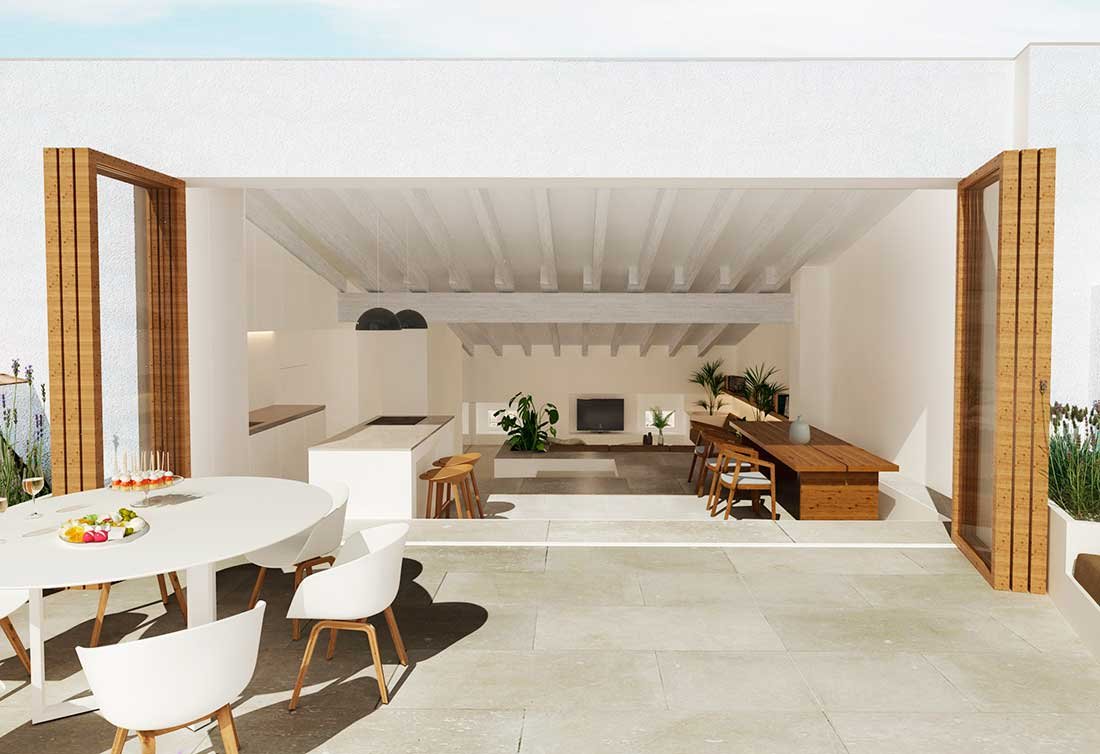 Ático en Valencia. Nodopía, Arquitectura y Diseño