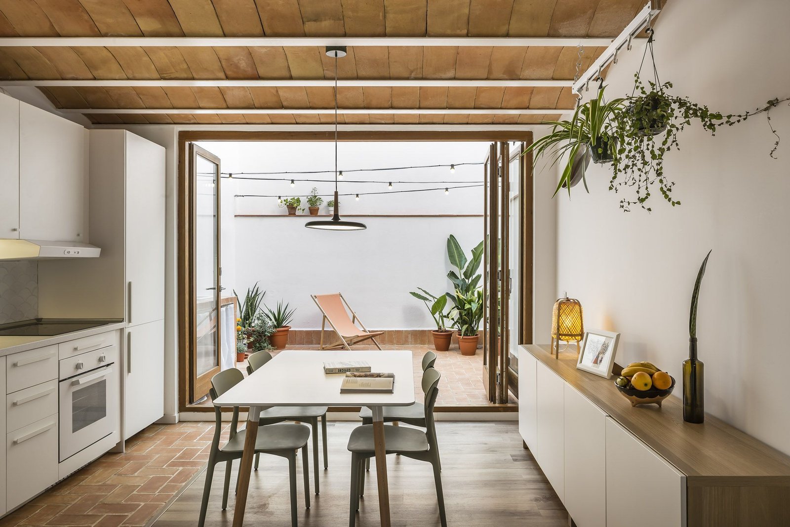 Casa Cabanyal. Reforma. Arquitectos Valencia. Nodopía. Patio