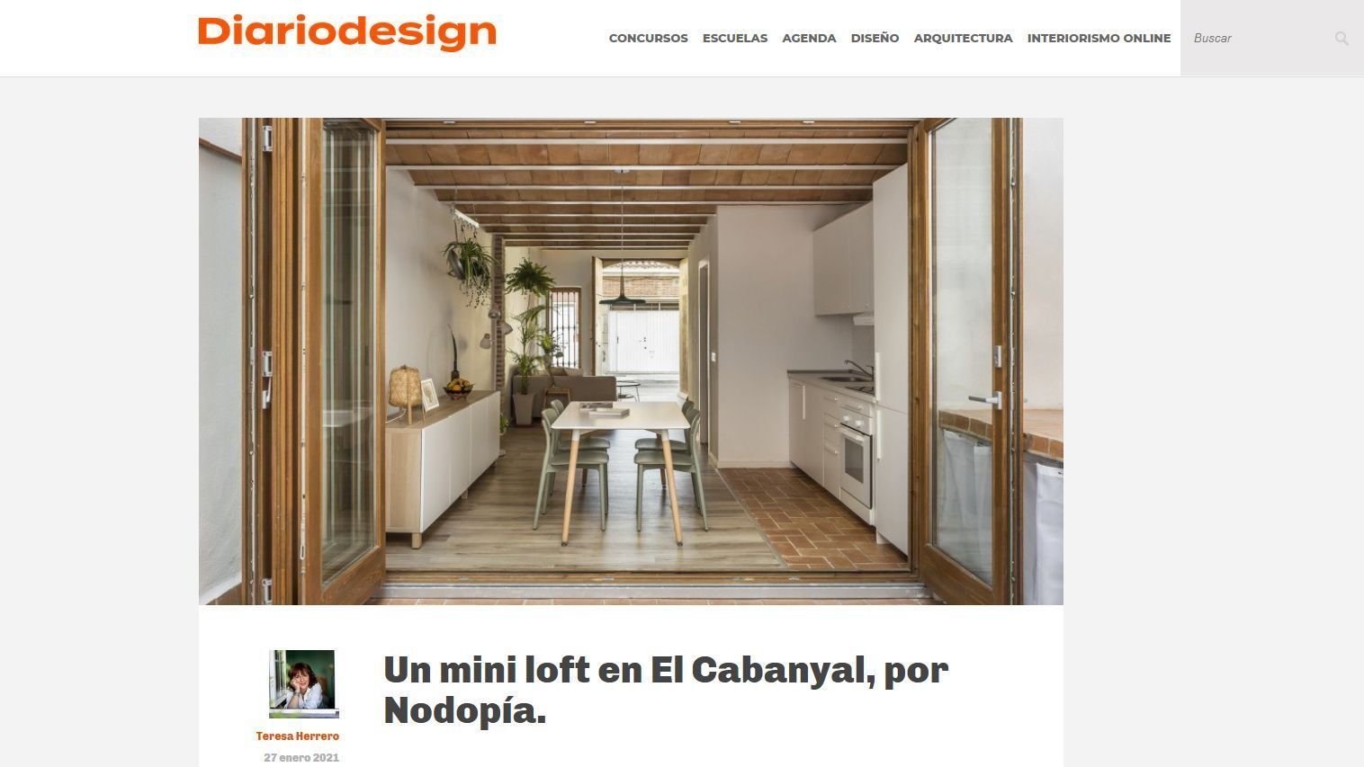 Casa Cabanyal Reforma integral Arquitectos Valencia Diario Design