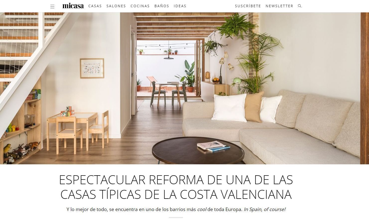 Casa Cabanyal Arquitectos Valencia Micasa