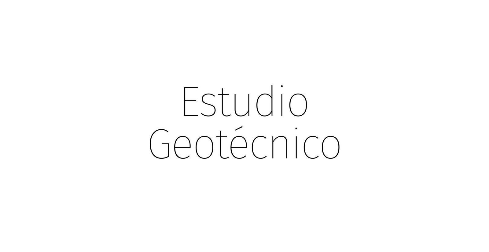 Arquitectos Valencia. Estudio geotécnico. Obra nueva vivienda unifamiliar