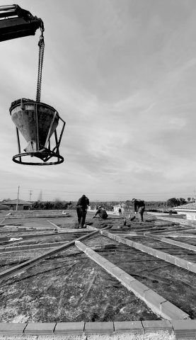 Casa de madera. Entradamo ligero. Proceso de obra. Arquitectos Valencia