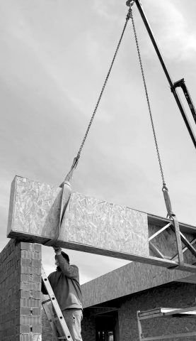 Casa de madera. Entradamo ligero. Proceso de obra. Arquitectos Valencia